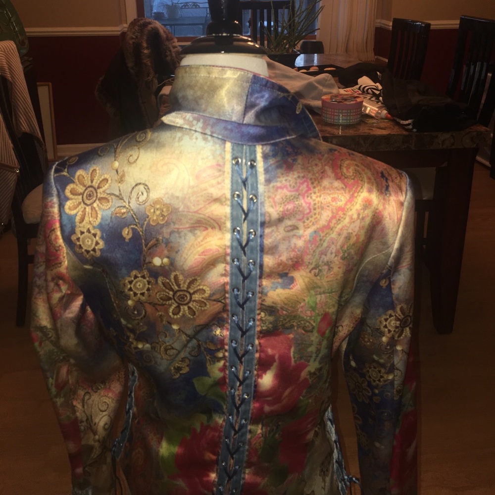 Boho chic jacket